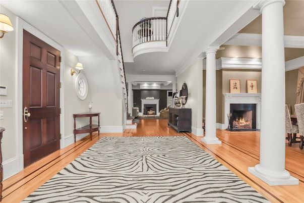 Fireplace, Interior, Wood Texture Flooring