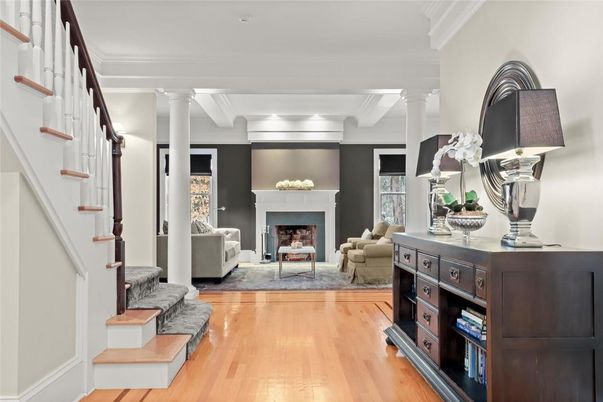 Fireplace, Interior, Living room, Wood Texture Flooring