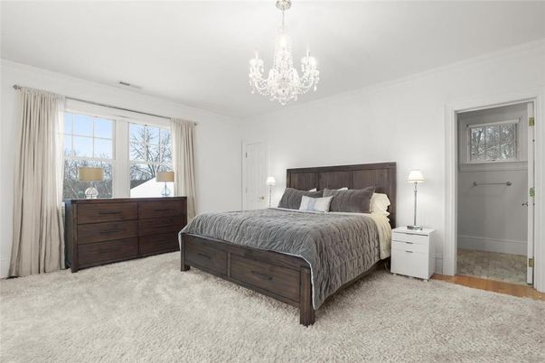Bedroom, Chandelier, Interior
