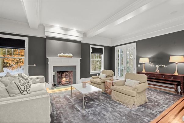 Fireplace, Interior, Living room, Wood Texture Flooring
