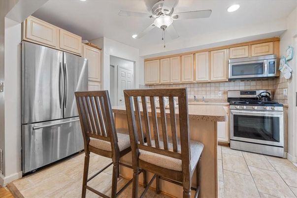 Interior, Kitchen, Recessed Lighting, Stainless Steel Appliances