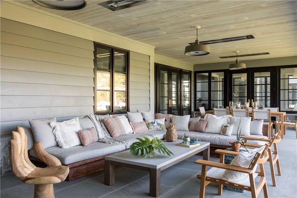 Dining room, Exterior, Interior, Living room