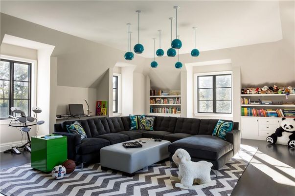 Interior, Living room, Pendant Lights