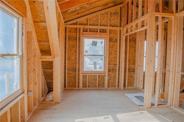 Empty room, Interior, Wooden Beams, Wooden Ceilings, Wooden Walls