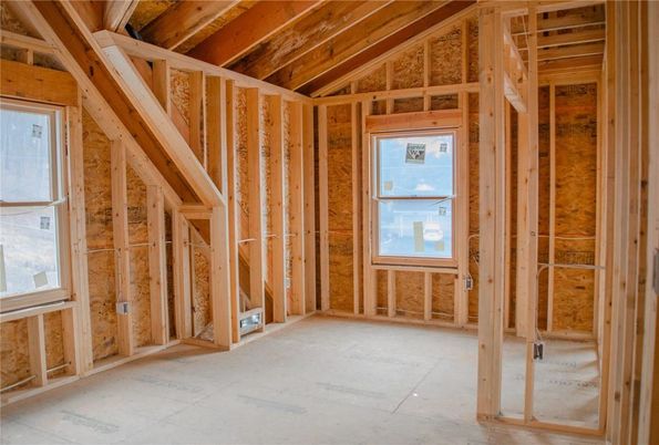 Empty room, Interior, Wooden Beams, Wooden Ceilings, Wooden Walls