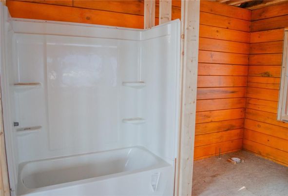 Bathroom, Interior, Wooden Walls