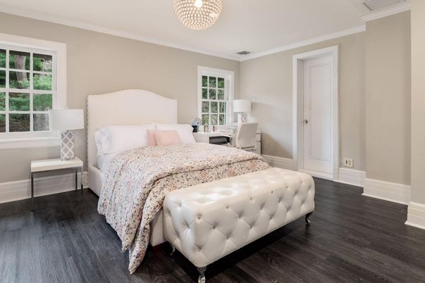 Bedroom, Home Office, Interior, Wood Texture Flooring
