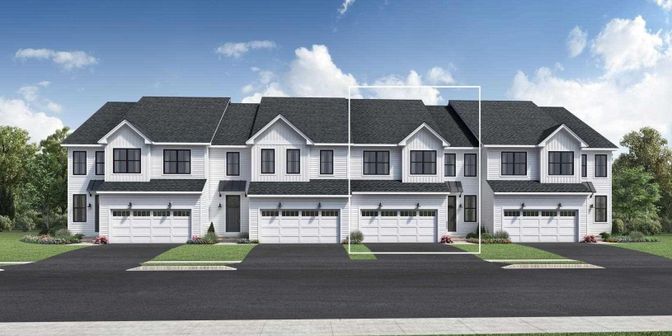 Attached, Exterior, Facade, Rowhouse