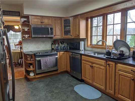 Interior, Kitchen, Stainless Steel Appliances