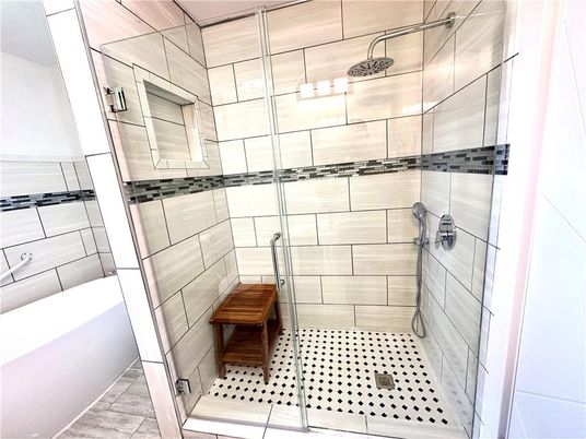 Bathroom, Glass Shower, Interior