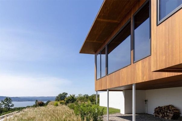 Exterior, Facade, Water, None