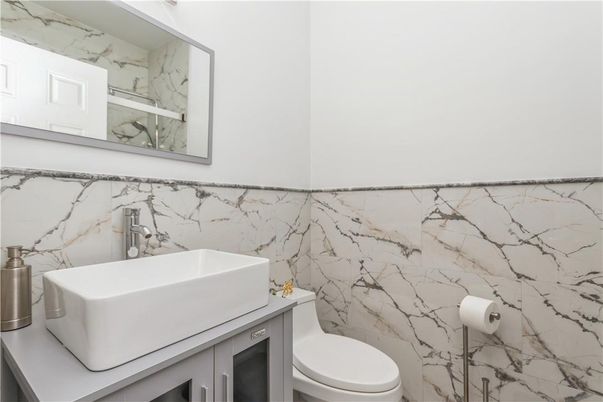 Bathroom, Interior, Marble Walls