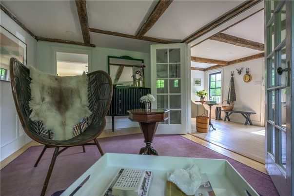 Interior, Wooden Beams, Wood Texture Flooring