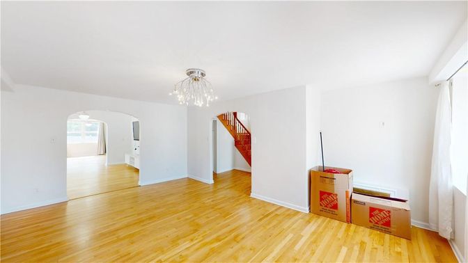 Empty room, Interior, Wood Texture Flooring