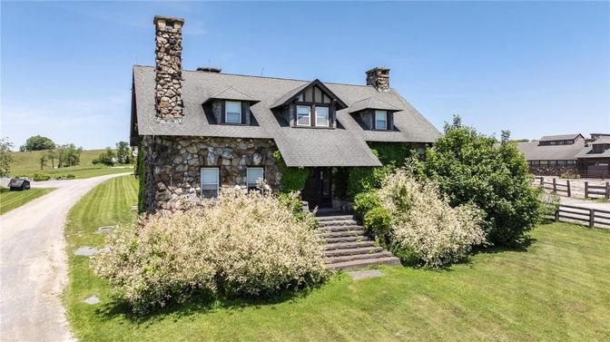 Backyard, Exterior, Facade, Tudor Revival