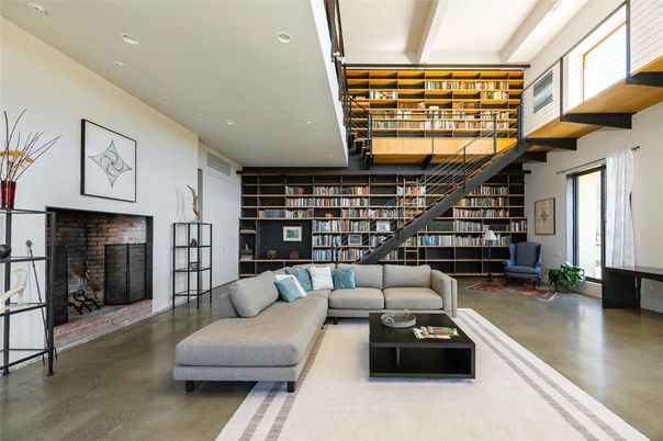 Fireplace, Interior, Living room, Recessed Lighting