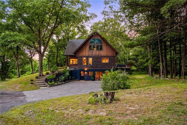 Backyard, Exterior, Facade, Log Home
