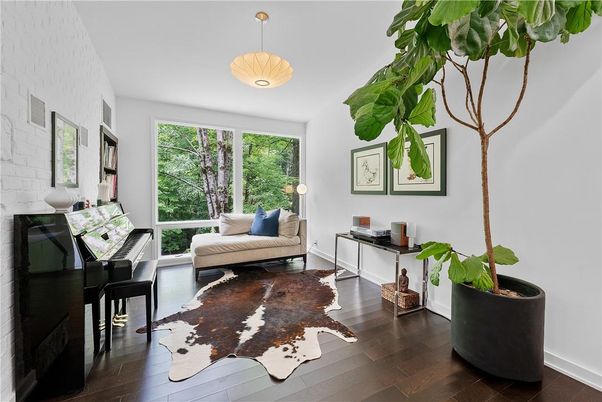 Interior, Pendant Lights, Piano, Wood Texture Flooring