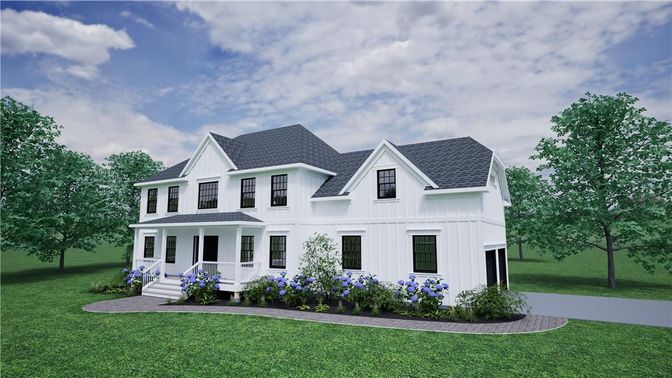 Backyard, Exterior, Facade, Farmhouse