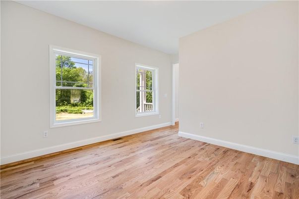 Empty room, Interior, Wood Texture Flooring