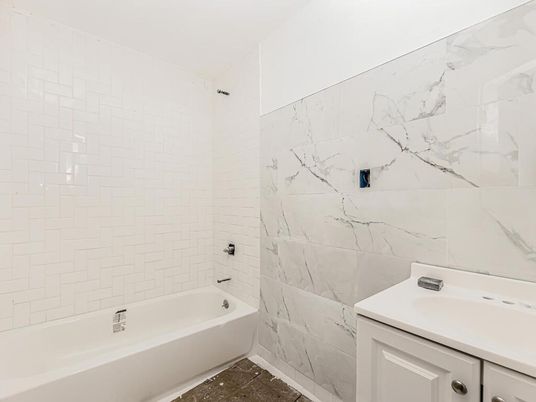Bathroom, Interior, Marble Walls