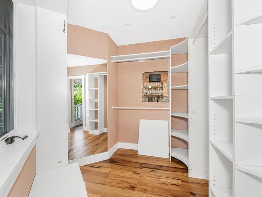 Interior, Recessed Lighting, Walk-in Closets, Wood Texture Flooring