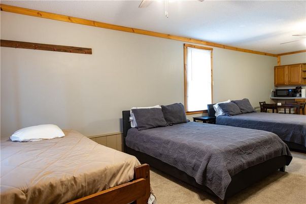 Bedroom, Interior, Wooden Beams