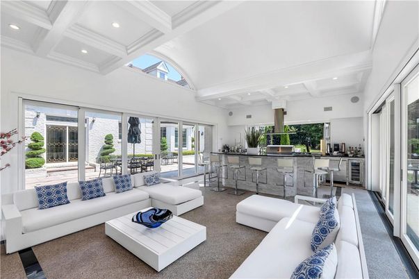Interior, Kitchen, Living room, Recessed Lighting