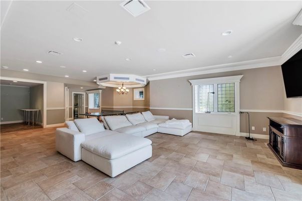 Chandelier, Interior, Living room, Recessed Lighting
