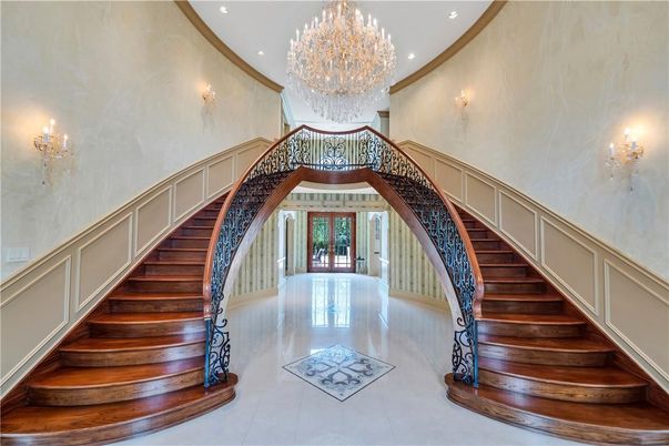 Chandelier, Interior, Recessed Lighting