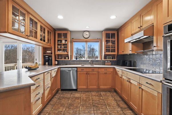 Interior, Kitchen, Recessed Lighting, Stainless Steel Appliances