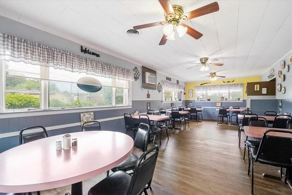 Dining room, Interior, Wood Texture Flooring