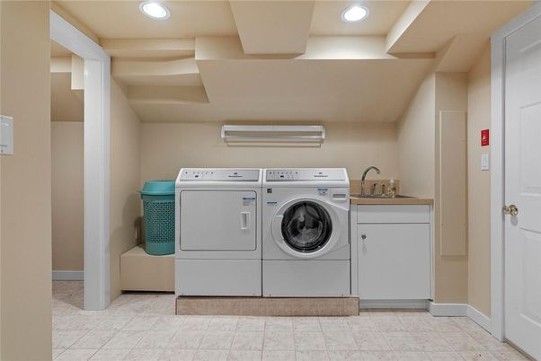 Interior, Recessed Lighting, Washer