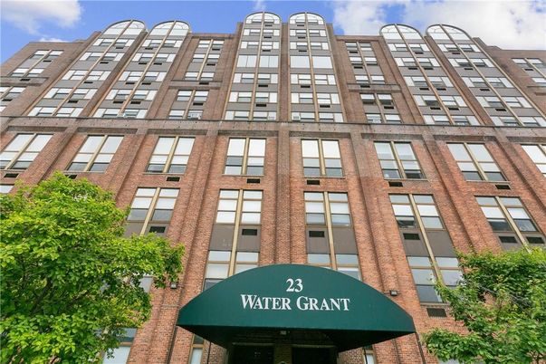 Exterior, Facade, Brick Facade, Condo Building