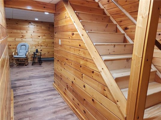 Interior, Recessed Lighting, Wooden Beams, Wooden Ceilings, Wood Texture Flooring, Wooden Walls