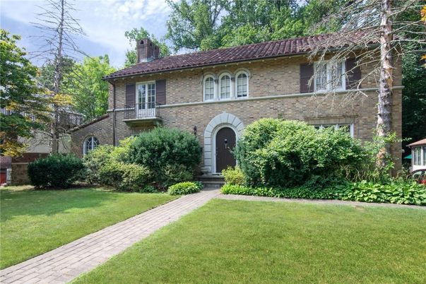 Exterior, Facade, Brick Facade, French Provincial