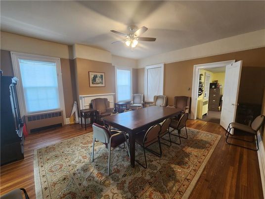 Dining room, Interior, Wood Texture Flooring
