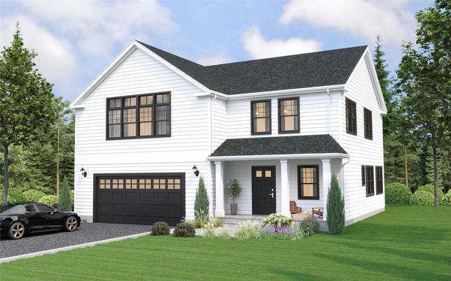 Attached, Exterior, Facade, Farmhouse