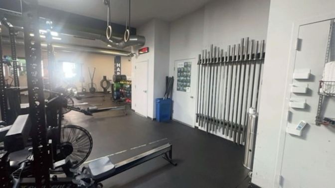 Fitness Equipment, Interior, Recessed Lighting