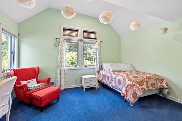 Bedroom, Interior, Pendant Lights