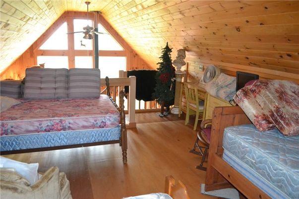 Bedroom, Interior, Wooden Ceilings, Wood Texture Flooring, Wooden Walls