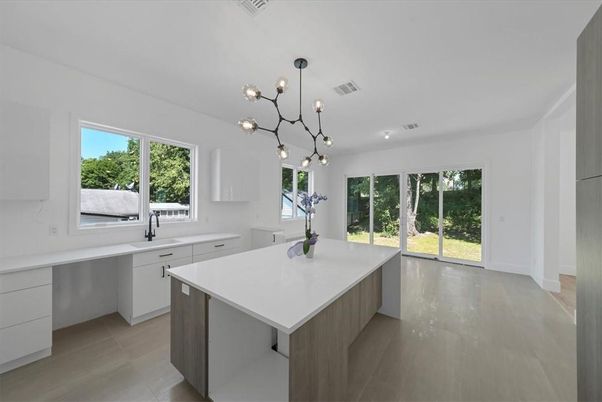 Interior, Kitchen, Pendant Lights