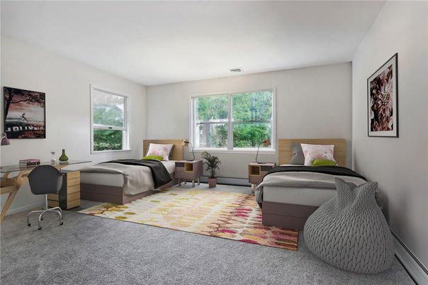 Bedroom, Home Office, Interior
