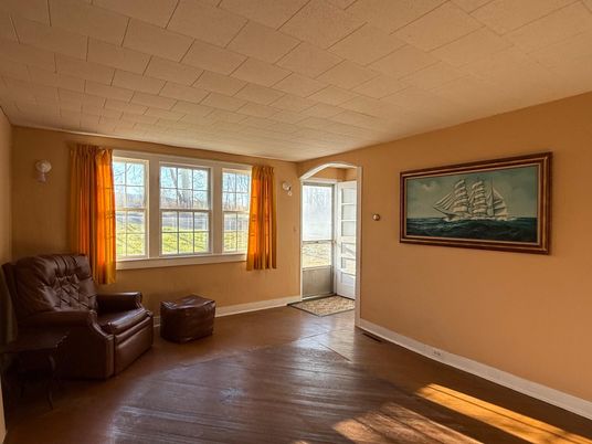 Empty room, Interior, Wood Texture Flooring