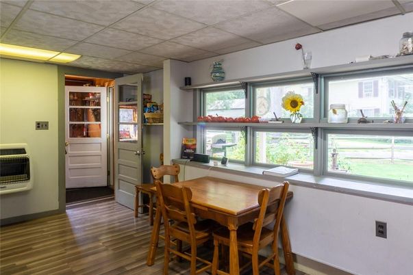 Dining room, Interior, Wood Texture Flooring
