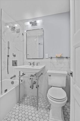Bathroom, Interior, Marble Walls