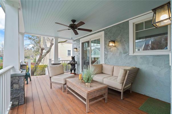 Exterior, Wood Texture Flooring