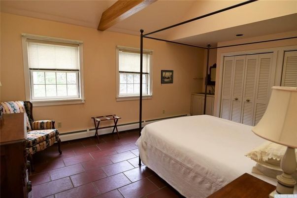 Bedroom, Interior, Wooden Beams