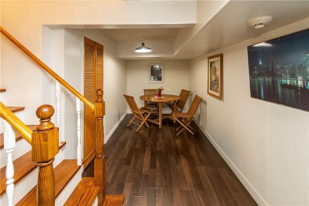 Dining room, Interior, Wood Texture Flooring