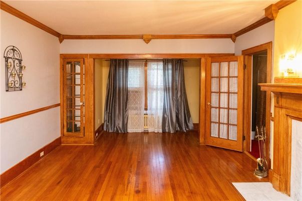 Empty room, Interior, Wood Texture Flooring